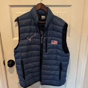 32 Degrees Blue Puffy Vest